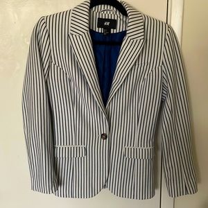 Striped blazer